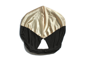 Sleep Turban Headwrap in Black